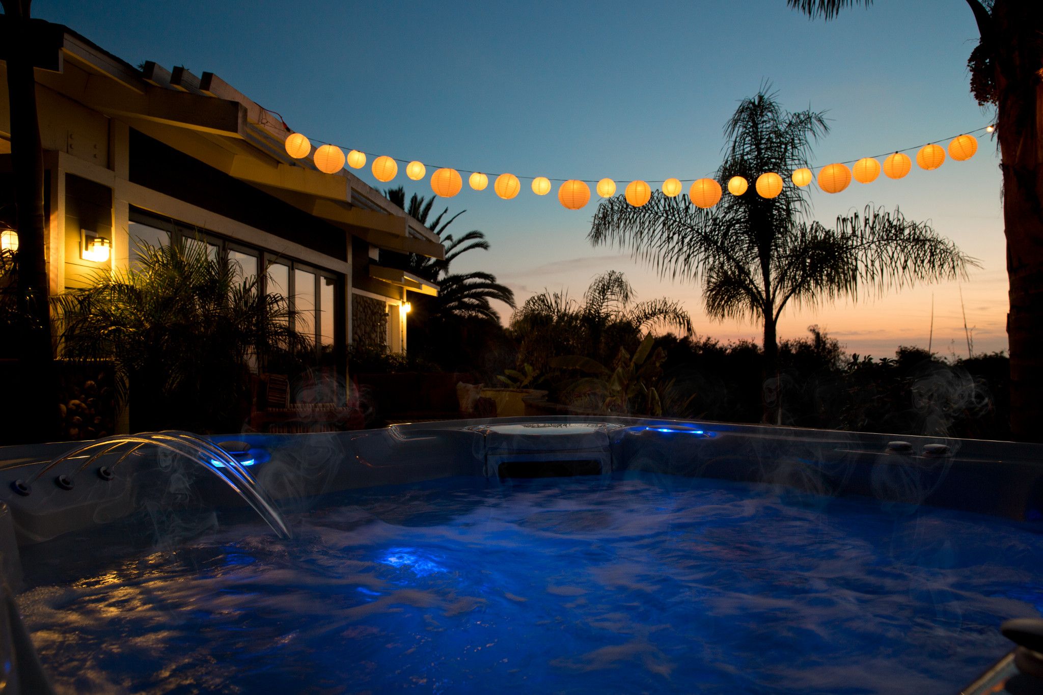 Hosting a Halloween Hot Tub Party Makes Fall’s Colors Brighter